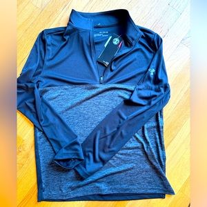 Boys youth XL under armor 1/4 zip NWT